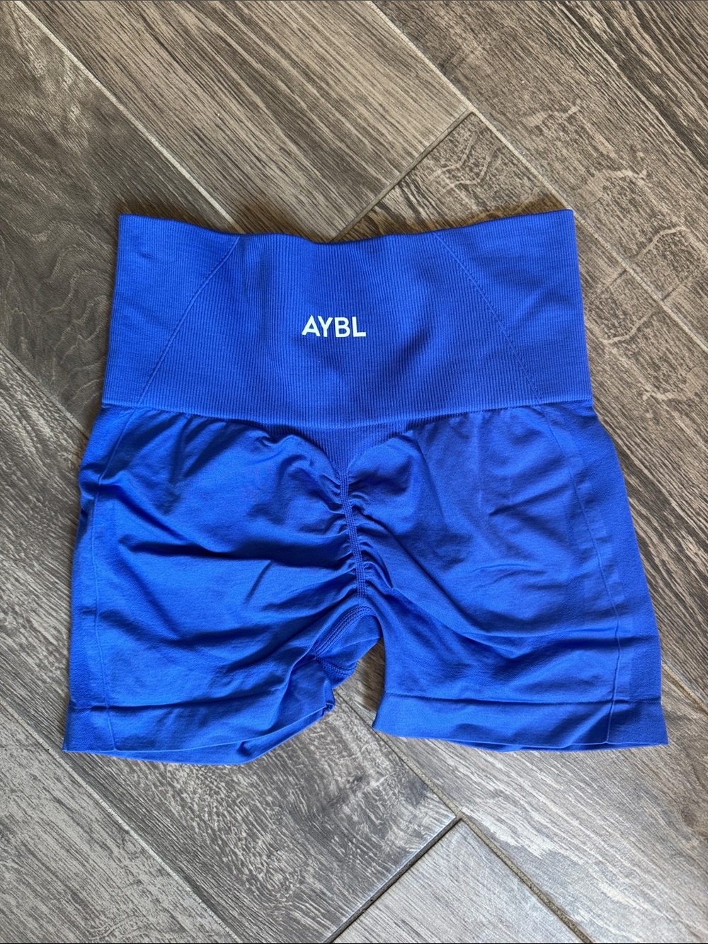 AYBL Empower Seamless Shorts Cobalt XS - Picture 2 of 2